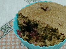 Muffin de amora