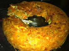 Bolo salgado da mamãe