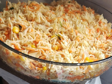 Salpicão de frango para toda a família: receita da minha avó é campeã, sempre que faço acaba em minutos!