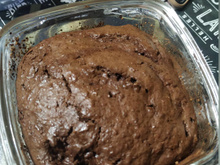 Bolo de chocolate low carb com whey protein e okara
