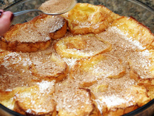 Rabanada de forno