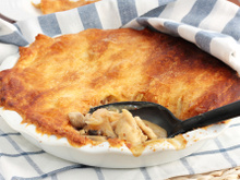 Torta de frango com aveia: confira a receita leve e deliciosa