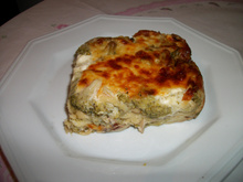 Lasanha de brócolis