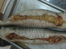 Tainha assada