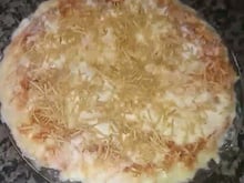 Batata recheada de micro-ondas