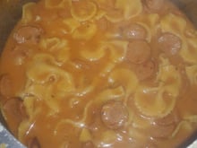 Macarrão com Salsicha