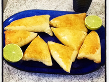 Esfiha de carne moída deliciosa