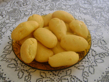 Broínhas de fubá de canjica