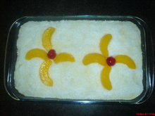 Pavê de pêssego