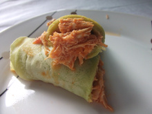 Panqueca de espinafre