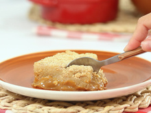 Torta de brigadeiro de paçoca