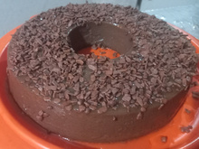 Brigadeirão com leite de coco