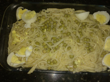 Macarrão com molho branco