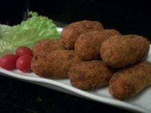 Croquete de bacalhau