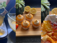 Cupcake de limão siciliano delicioso SEM LACTOSE: os intolerantes ao açúcar do leite estão viciados nessa receita