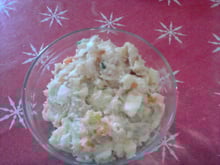 Salada de batata com atum