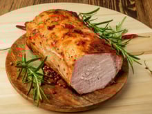 Lombo de porco assado