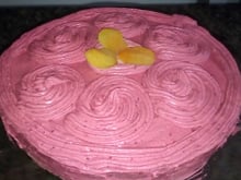Mousseline de frutas para bolos