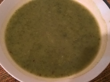 Caldo verde vegetariano da Fernanda