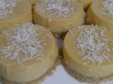 Mini pudim de paçoca