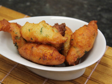 Bolinho de espinafre