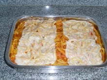 Macarrão caseiro ao forno