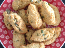 Bolinho de arroz com espinafre no forno