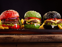 Pão de hambúrguer colorido: como fazer