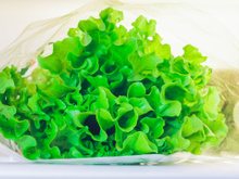 Eu só conseguir ter alface por mais de uma semana na geladeira depois que eu descobri que esse é o jeito certo de guardar