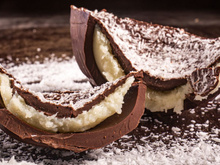 Ovo de páscoa trufado de beijinho