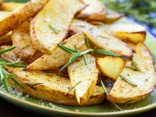 Batata de forno crocante + molho