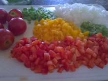 Refogado (coringa) de legumes