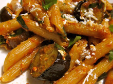 Espaguete à la Norma