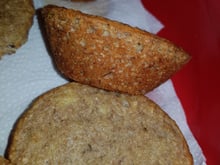 Bolinho de banana com aveia para as crianças