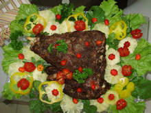 Carneiro Assado ao Vinho e Ervas