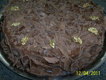 Bolo de chocolate trufado