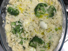 Arroz com bacalhau