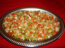 Vinagrete com agrião