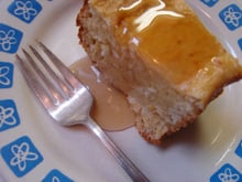 Bolo de milho com coco