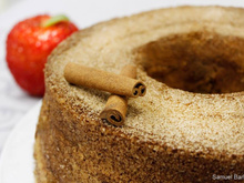 Bolo de maçã com canela