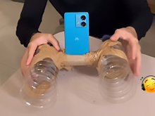 Não acredito que deu certo! Transforme 2 garrafas PET de água em uma potente caixa de som para ouvir música em casa