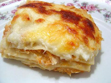 Lasanha de frango com catupiry da Nessa
