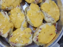 Batatas gratinadas
