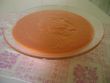 Mousse de mamão papaia