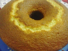 Bolo de laranja nutritivo