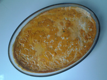 Filé de merluza ao molho rosé