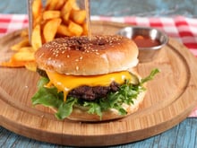 Hambúrguer de carne moída