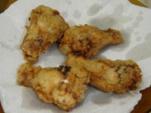 Coxinha de frango frito
