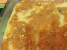 Polenta com Molho de Sardinha