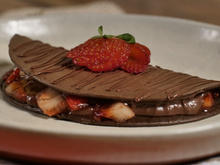 Crepe de brownie